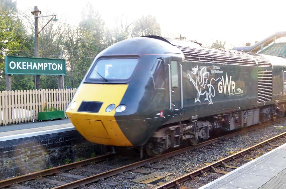 Special train from Okehampton to Stratford-upon-Avon