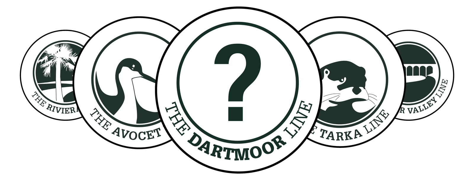 Dartmoor Line roundel design competition graphic